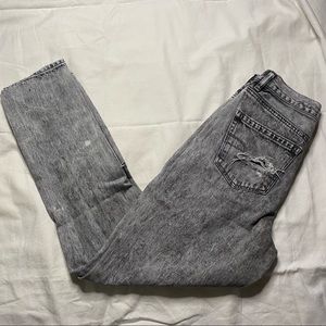 Grey Distressed Jeans